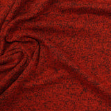 Red Marl Chunky Knit, Viscose-Poly — photo 2