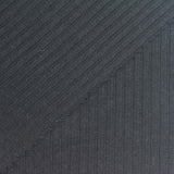 Polyester Viscose Stretch Rib Knit Fabric, 320 gsm, 140 cm — Grey — photo 2