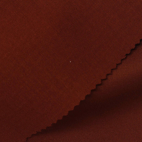 Polyester Tencel Lyocell Stretch Scuba Knit Fabric, 350 gsm, 170 cm — Red