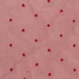 Red Dots Mesh, Polyester — photo 2