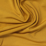 Polyester Stretch ITY Knit Fabric, 190 gsm, 170 cm — Yellow — photo 2
