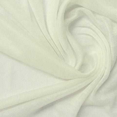 Printed 100% Stretch Rib Knit Fabric, 85 gsm, 160 cm — Beige