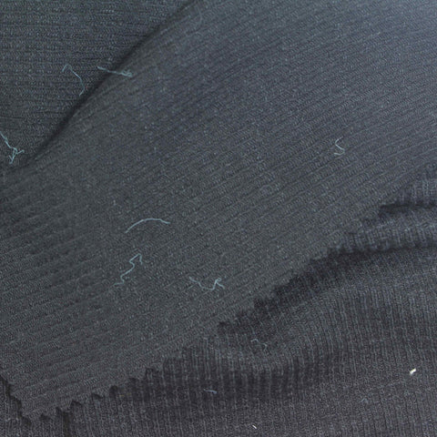 Polyester Cotton Stretch Jersey Knit Fabric, 200 gsm, 130 cm — Grey