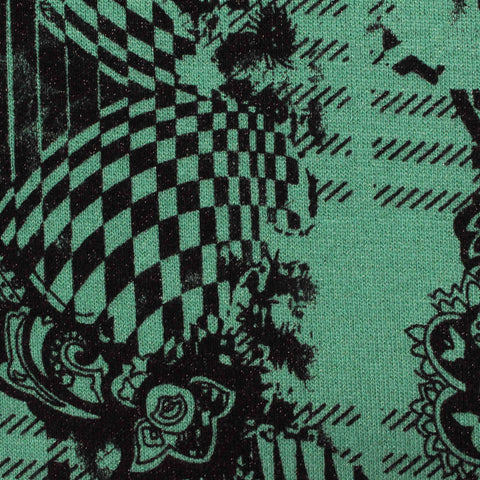 Black Stripes Jacquard