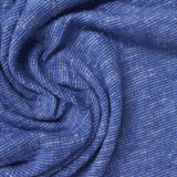 Blue Heathered-Marl Crepe, Poly-Cotton — photo 2