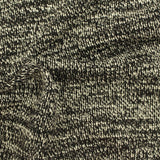 Black Marl French Terry, Poly-Cotton — photo 2