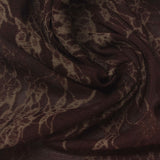 Dark Brown Floral Knit — photo 2