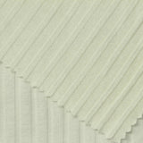 Brushed Viscose Stretch Rib Knit Fabric, 175 gsm — Beige — photo 2