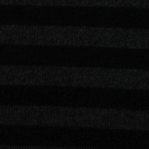 Polyester Cotton Chunky Knit Fabric, 350 gsm, 145 cm — Black, ref EF-224560