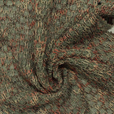 Red Textured Jacquard, Cotton-Poly — photo 2