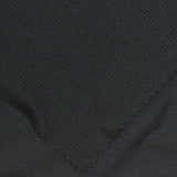 Striped Knit Fabric, 150 gsm, 135 cm — Black — photo 2