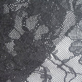 Black Floral Lace, Nylon-Spandex — photo 2