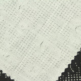Black Abstract Interlock Knit, Poly-Viscose — photo 2