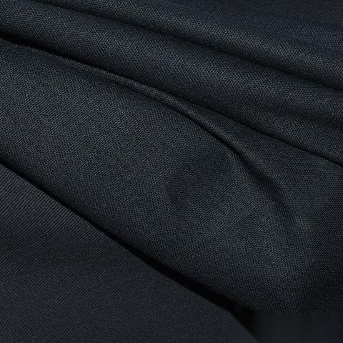 Jacquard Woven Fabric, 295 gsm, 145 cm — Black