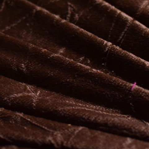 Fleece Fabric, 190 gsm, 168 cm — Brown