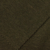 Rib Knit Fabric, 420 gsm, 125 cm — Green — photo 2