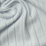 Light Blue Marl Rib Knit, Polyester — photo 2