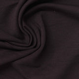 Cotton Stretch French Terry Fabric, 210 gsm, 170 cm — Brown — photo 2
