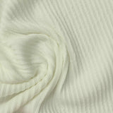 Polyester Stretch Rib Knit Fabric, 290 gsm, 150 cm — Green — photo 2