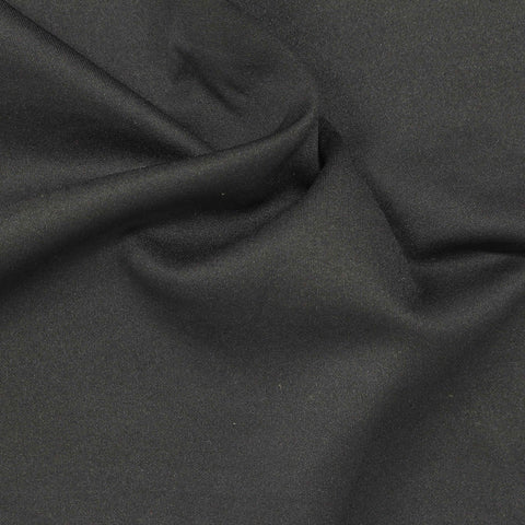Polyester Stretch Scuba Knit Fabric, 160 gsm — Grey