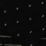 Black Horizontal-Stripe Jacquard, Viscose-Nylon — photo 2