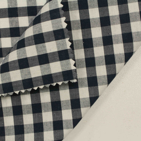Black Check Woven, Cotton