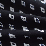 White Geometric Woven, Viscose — photo 2