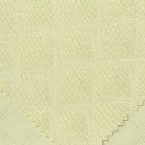 Khaki Tone-on-Tone Diamond Jacquard, Polyester