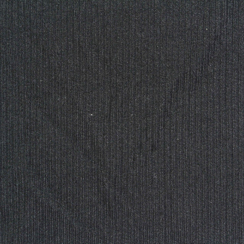 Brushed Polyester Stretch Rib Knit Fabric, 190 gsm, 160 cm — Grey