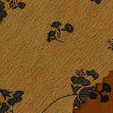 Black Floral Woven, Polyester — photo 2
