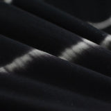 White Horizontal-Band Knit, Viscose — photo 2