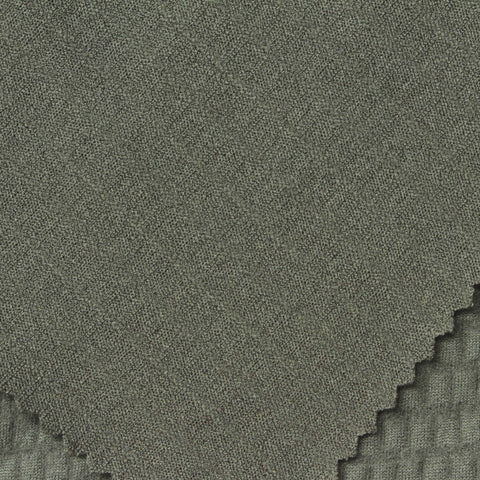 Jacquard Polyester Stretch Knit Fabric, 265 gsm, 150 cm — Green