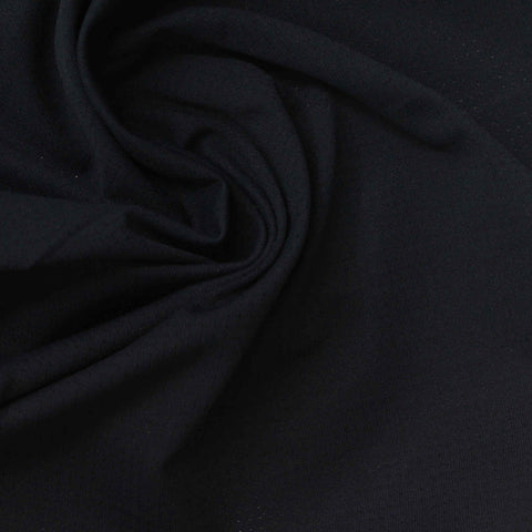 Black Marl Mesh, Polyester