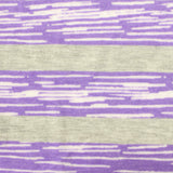 Purple Stripe Jersey Knit, Viscose — photo 2