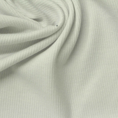 Polyester Stretch Rib Knit Fabric, 305 gsm — Green