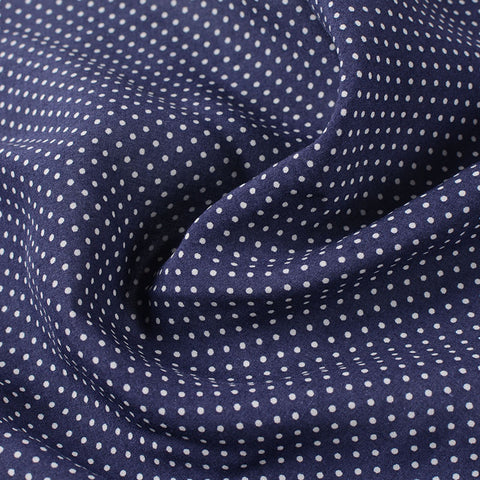 White Dots Woven, Viscose, 75 gsm, 142 cm, ref EF-3722