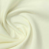 Viscose Polyester Stretch Scuba Knit Fabric, 240 gsm, 155 cm — White — photo 2