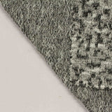 Black Abstract Chenille, Polyester — photo 2