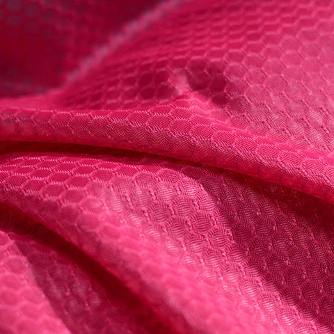 Magenta Tone-on-Tone Diamond Jersey Knit, Polyester