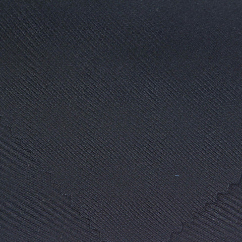 Cotton Polyester Stretch Woven Fabric, 285 gsm, 142 cm — Navy