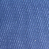 Blue Tone-on-Tone Leaf Birdseye Knit, Cotton-Poly — photo 2