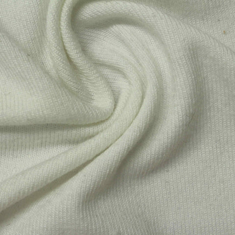 Brushed Viscose Polyester Stretch Jersey Knit Fabric, 180 gsm, 165 cm — Grey