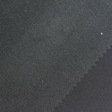 Polyester Stretch Fleece Fabric, 320 gsm, 148 cm — Black — photo 2