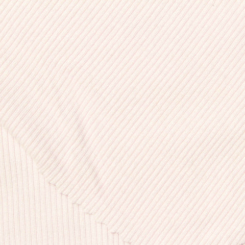 Viscose Stretch Rib Knit Fabric, 270 gsm, 120 cm — Beige