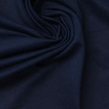 Polyester Stretch French Terry Fabric, 230 gsm, 150 cm — Navy — photo 2