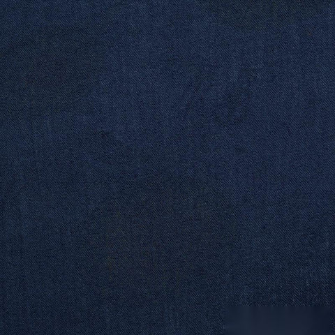 100% Cotton Crepe Fabric — Navy