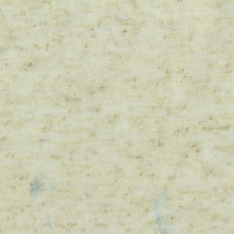 Light Cream Marl Jersey Knit, Poly-Linen, 156 gsm