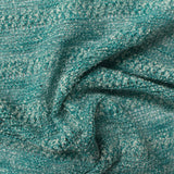 Teal Textured Chunky Knit, Poly-Viscose — photo 2