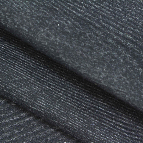 Dark Grey Marl Scuba Knit, Poly-Cotton, 440 gsm