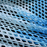 Yarn-Dyed Polyester Stretch Knit Fabric, 140 gsm, 160 cm — Navy — photo 2